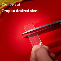 60-piece (Approx) Double-sided Transparent Adhesive Stickers