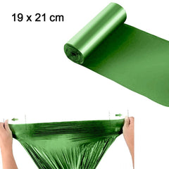 Bio-degradable Eco Friendly Garbagetrash Bags Rolls (19 X 21) (Green) Pack of 2