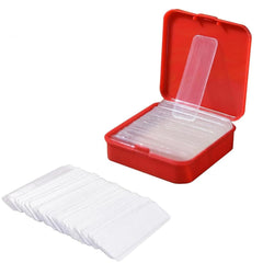 60-piece (Approx) Double-sided Transparent Adhesive Stickers