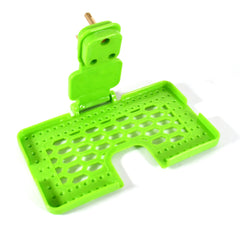 Multi-purpose Wall Holder Stand For Charging Mobile Just Fit In Socket And Hang (Mix Color  1 Pc)