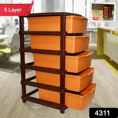 Plastic Premium Home Storage Organization (5 Layer 1 Pc)