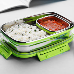 Ganesh Junior Stainless Steel Lunch Pack For Office  School Use