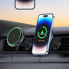 Magnetic Phone Mount Wireless Charger Music Reactive Lights (1 Set)