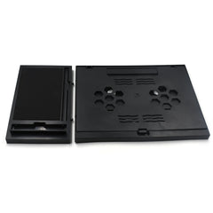 Laptop Stand Suitable Portable Foldable Compatible With Macbook Notebook Tablet Tray Desk Table Book With Free Phone Stand