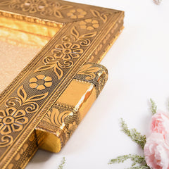 Premium Antique-style Rajwadi Decorative Serving Tray  40x26 Cm
