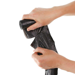 1576 Garbage Bags Large Size Black Colour (30 Inc X 50 Inc) Pack of 2