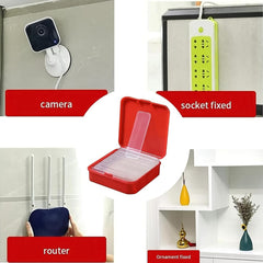 60-piece (Approx) Double-sided Transparent Adhesive Stickers