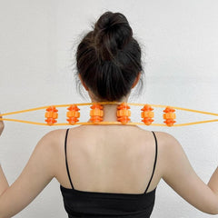 Handheld Back Massage Roller Rope (1 Pc)