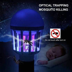12w 15w Mosquito Killer Lamp E27 Summer Moths Flying Insects Led Zapper Mosquito Killer Lamp Light Bulb Household