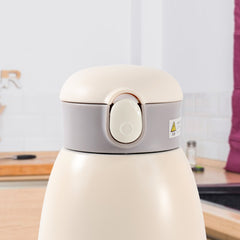 Stainless Steel Insulation Vacuu Flask Bottle With Straw (600ml Approx)