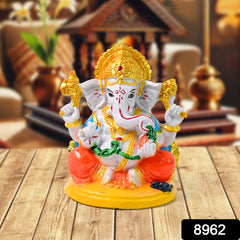 Lord Ganesha Idol Ganpati Statue Ganpatii Bappa Showpiece For Gifts (1 Pc)