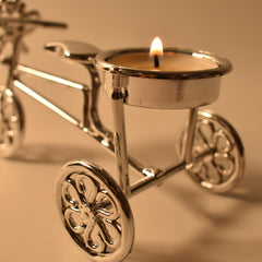 Cycle Tealight Holder Candle Holder Decorative Candle (1 Pc)