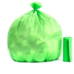 Bio-degradable Eco Friendly Garbagetrash Bags Rolls (19 X 21) (Green) Pack of 2