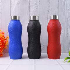 Stainless Steel Water Bottle (1000ml Mix Colour 1 Pc Crocodile)
