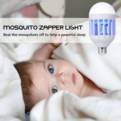 12w 15w Mosquito Killer Lamp E27 Summer Moths Flying Insects Led Zapper Mosquito Killer Lamp Light Bulb Household