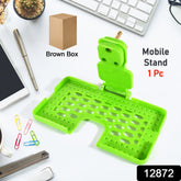 Multi-purpose Wall Holder Stand For Charging Mobile Just Fit In Socket And Hang (Mix Color  1 Pc)