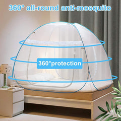 Premium Polyester Foldable Mosquito Net Tent (100 Cm Long 1 Pc)