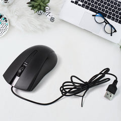 Computer Laptop Wired Optical Mouse X2 (1 Pc)