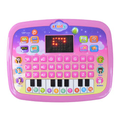 Learning Educational Computer Kids Piano Laptop With Led Screen Music