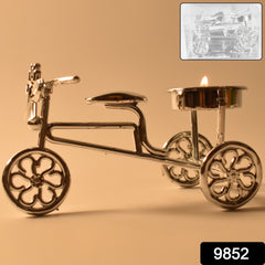 Cycle Tealight Holder Candle Holder Decorative Candle (1 Pc)
