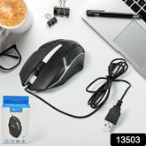 Usb Wired Mouse Ergonomic Design Gaming Mouse (1 Pc)