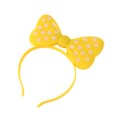 Led Glowing Bow Hairband (1 Pc)