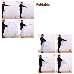 Premium Polyester Foldable Mosquito Net Tent (100 Cm Long 1 Pc)