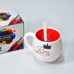 Multi Design Coffee Mug With Spoon And Box Packing. Ceramic Mugs To Gift Your Best Friend Tea Mugs Coffee Mugs Microwave Safe.